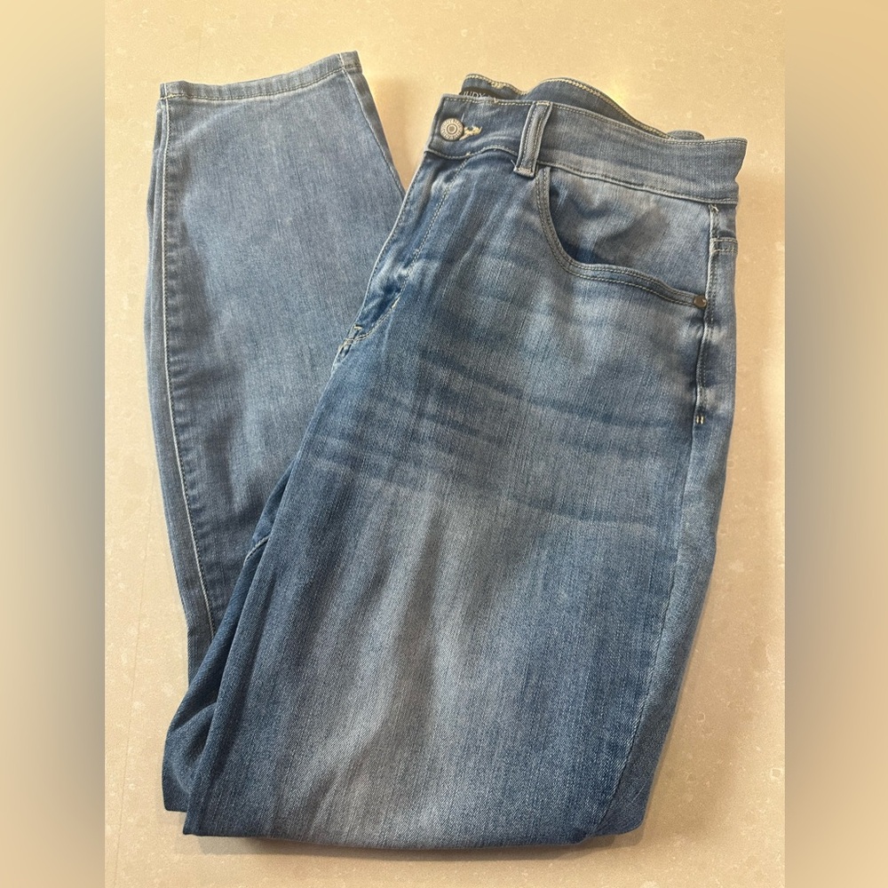Judy Blue Women’s Relaxed Fit Jeans in Classic Blue size 16W